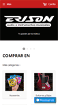 Mobile Screenshot of erisonaudio.com